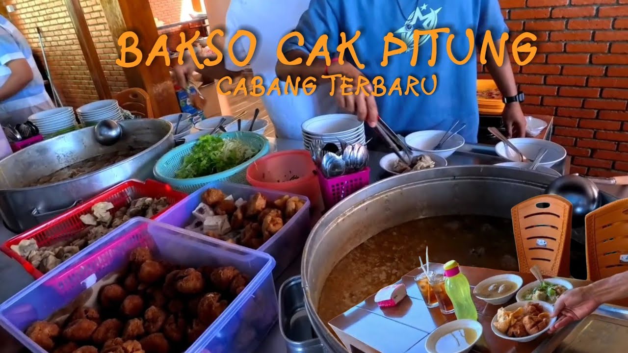 BAKSO CAK PITUNG | TAMAN DAYU | PANDAAN | CABANG TERBARU