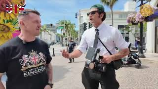 SHOCKING CONFRONTATION: Tommy Robinson DISMANTLES "Fake Palestinian" in Explosive Street Clash!