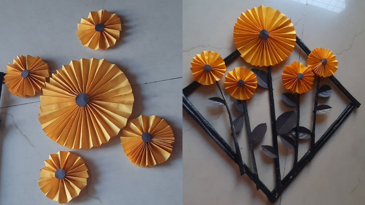 How To Make Best Out Of Waste Wall Hanging Craft/ DIY Wall Decor Items ...