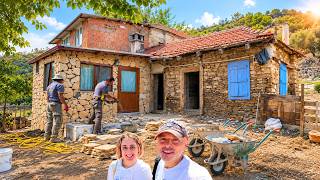 Big Transformation in the Village House | Covering the Walls with Stone