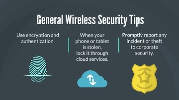 Wireless Security and Mobile Devices | Cyber Awareness Training for employees and individuals