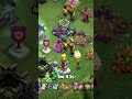 P.E.K.K.A vs Clockwork Warden #coc #gaming #attack #views #viral
