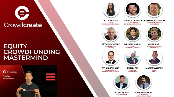 The Future of Equity Crowdfunding, the Pioneers and Creators Weigh In | Crowdcreate Mastermind #13