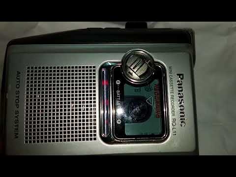 Panasonic國際牌卡帶隨身聽的功能測試影片