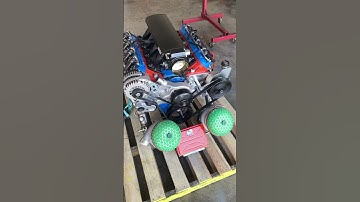 1,200hp 6.0 iron block LS engine built by Marv LS Engines
