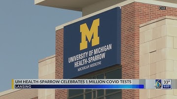 UMH-Sparrow celebrates 1,000,000 COVID-19 tests