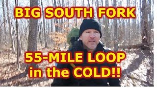 Backpacking Big South Fork in Winter with a Tarp: Hiking 4 Days, 3 Nights