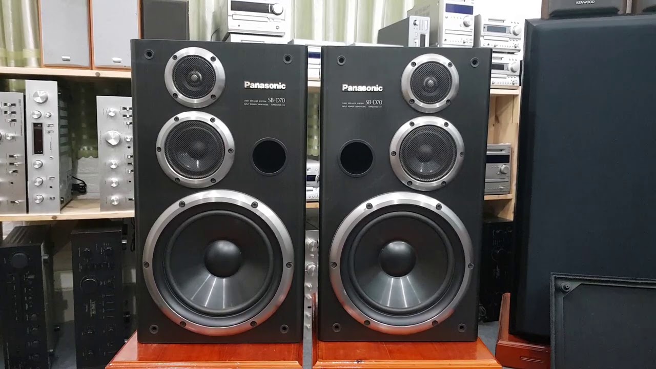 (Đã bán) Loa Panasonic SB D70 -- bass 27 màng carbon, cs 150/thùng nghe ...