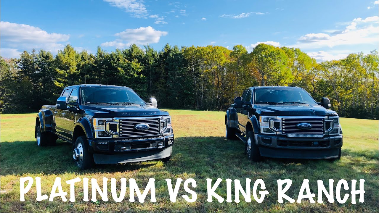 2021 F450 PLATINUM vs 2020 F450 KING RANCH. DANGER INDUSTRIES STOPS BY
