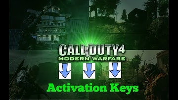 Call of Duty 4 Modern Warfare Activation Keys