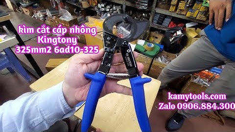 Short Kéo cắt cáp nhông kingtony model 6ad10-325 dài 255mm, kìm cắt capsho