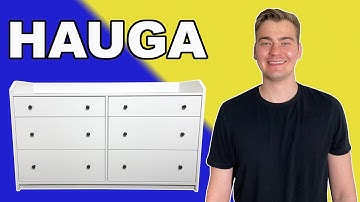Hauga 6 Drawer Dresser IKEA Tutorial