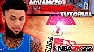 ADVANCED FASTMENT TUTORIAL (WITH CONTROLLER CAM)... BECOME THE BEST MOVER ON NBA 2K22 😈😈