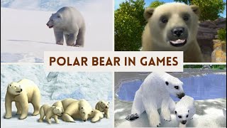Polar Bear Comparison In 8 Games