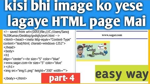 Html image tags how to use in hindi ||how to use img tag in html5 in hindi