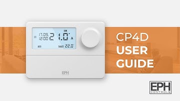 How to use the EPH Controls CP4D Programmable Thermostat