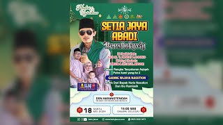 🔴 [LIVE] SETIA JAYA ABADI BERSHOLAWAT BERSAMA MAJELIS JANUR || SDV MULTIMEDIA