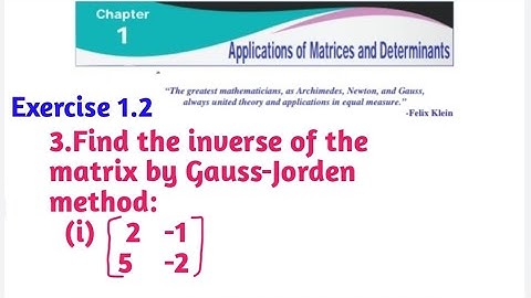 Class 12 Chapter 1 Applications of Matrices and Determinants Exercise 1.2 3 (i) Sum