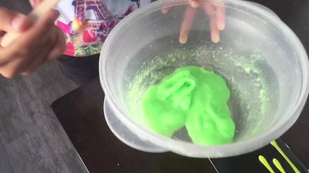 glow in the dark slime lab