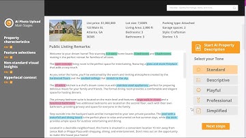 Restb.ai Property Descriptions