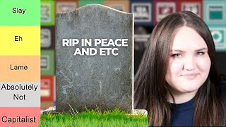 Death But Make It Slay: The Ultimate Burial Methods Tier List
