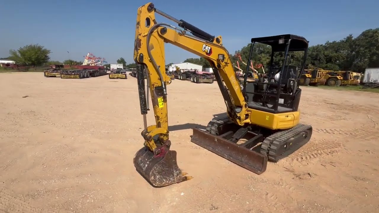 MINI EXCAVATOR 2018 CATERPILLAR 303.5E2CR 
