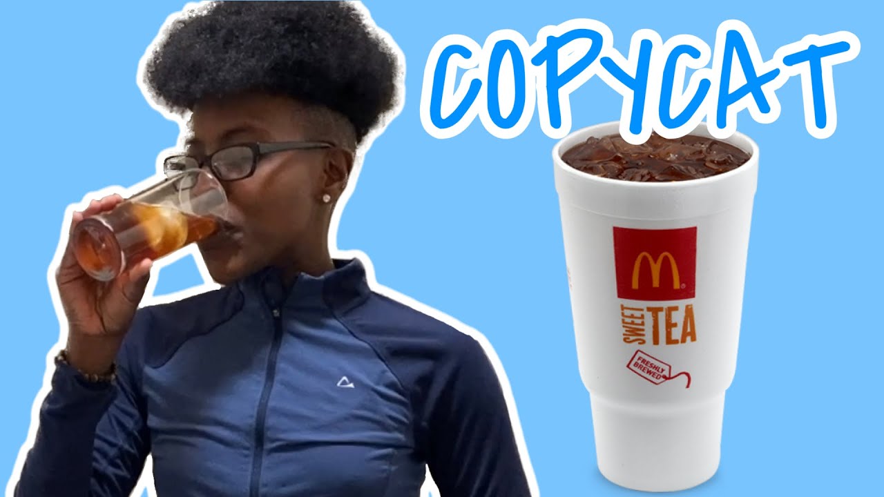EASY MCDONALD'S SWEET TEA RECIPE | MCDONALD'S SWEET TEA COPYCAT