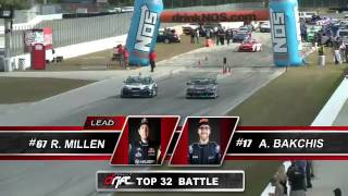 AURIMAS BAKCHIS vs RHYS MILLEN @ Formula Drift Palm Beach Round 3 Top 32