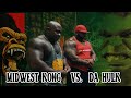 MIDWEST KONG VS. KEVIN DA HULK WASHINGTON REP OUT AT IRON ADDICTS GYM (DIRECTOR'S CUT)