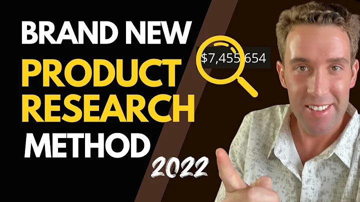 Incredible NEW Amazon FBA Product Research Method! (NEW IN 2022) - How To Find GREAT Amazon Products