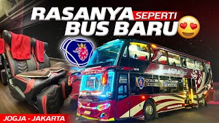 BUS AGRA MAS YANG SATU INI GAK MASUK AKAL‼️Trip Jogja - Jakarta with Agra Mas Double Decker