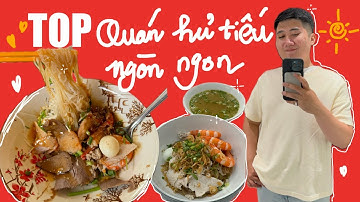 Top 4 Quán Hủ Tiếu Ngon Có Tiếng Ở Sài Gòn #food #vietnamesetaste #amthuc