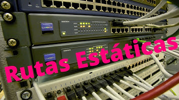 Rutas Estáticas y su configuración- #CursoCompletoDeRouting