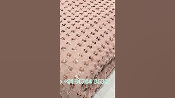 Imported Net Lycra embroidery.. all over Sequence with Beads work..!!5 Shades… // width - 58”#shorts