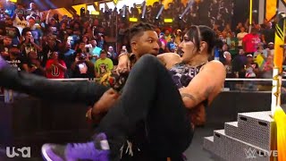 Dominik Mysterio vs Ilja Dragunov LA Knight Special Guest Referee (2/2) - WWE NXT 10/10/2023