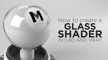 How to create a Glass Shader in Vray and Cinema 4D