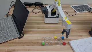 ASU RAS 545 Lab 2: Pick and place with gripper