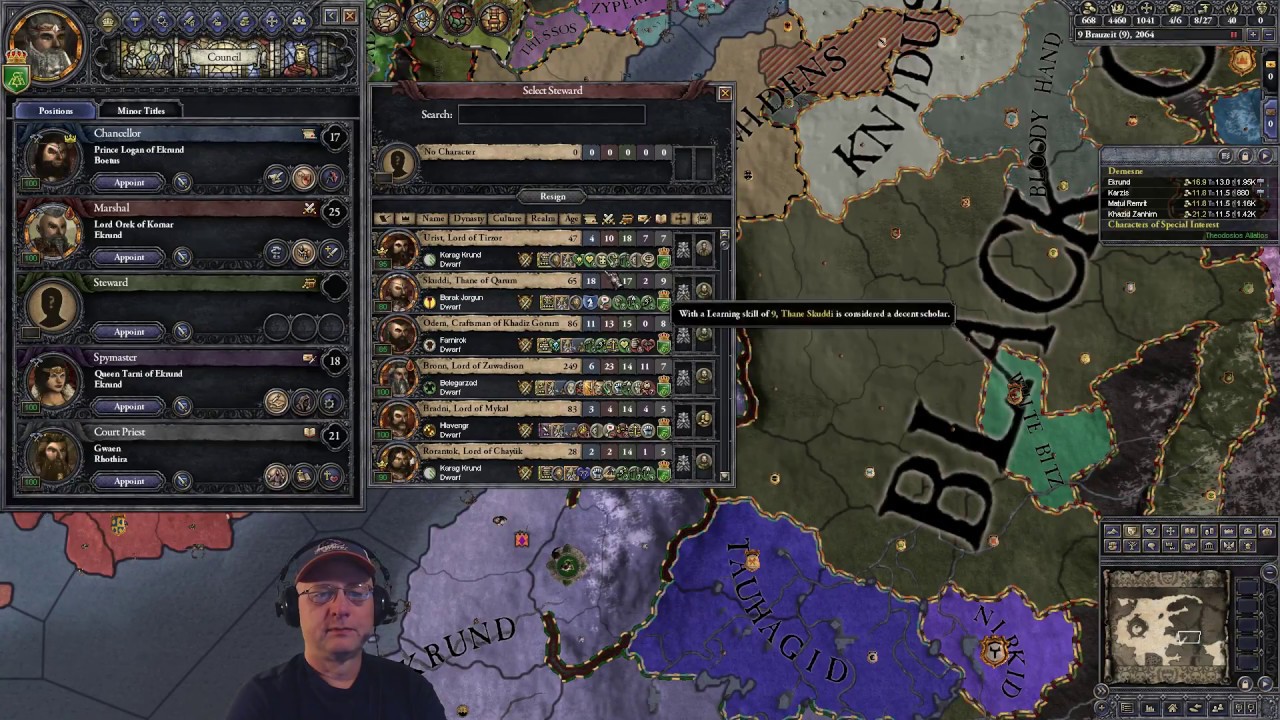 games people play Crusader Kings 2 / Geheimnisnacht Mod / Dwarf Kingdom / S02-E14