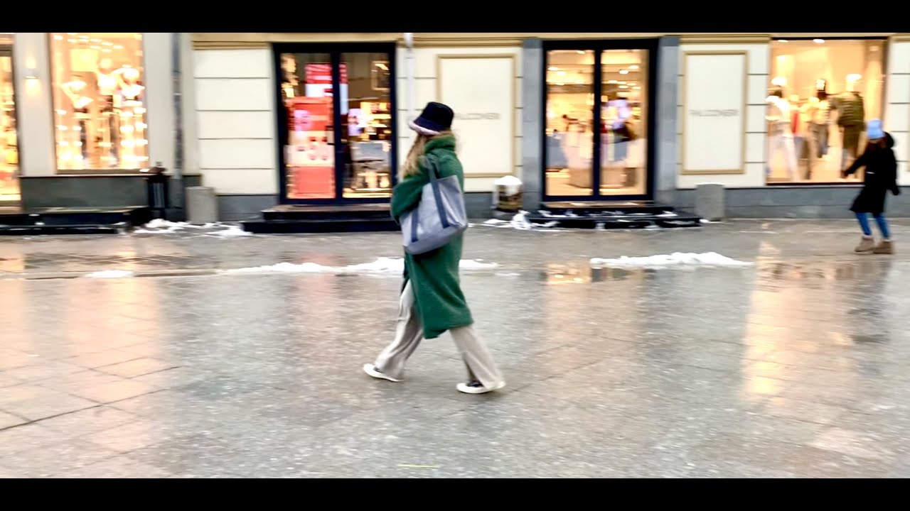 Walk .Winter.Moscow.Street style from Russia.Как одеваются в столице в зимние холода.