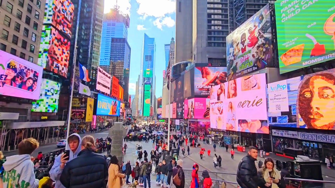 The Iconic Times Square in NYC mymixvid