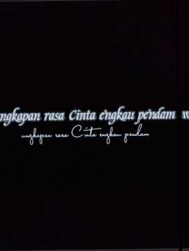 Story wa  'Biarkan hati bicara' Sedih