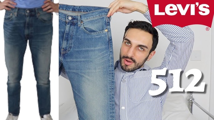 destillation Aktuator Børnehave Levis 511 Jeans VS 512 Leg Opening Difference REVIEW! - Slim Fit VS Slim  Taper Jeans for Men (2020) - YouTube