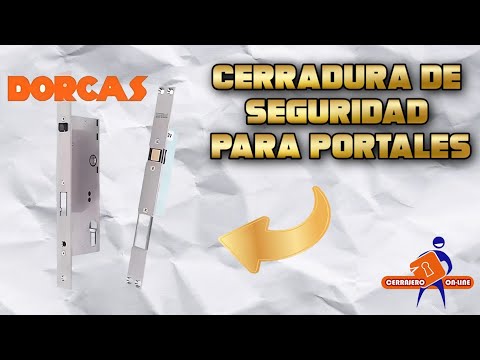 Cerradura de seguridad para portales. Cerrajero Online.