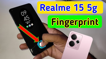 Realme 15 5g display fingerprint setting/Realme 15 5g fingerprint screen lock/fingerprint sensor