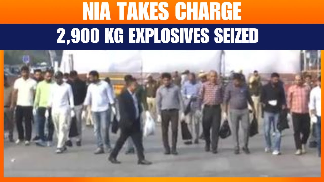 LIVE: Red Fort Blast Probe Handed To NIA | Massive Crackdown In Faridabad & Delhi | News9