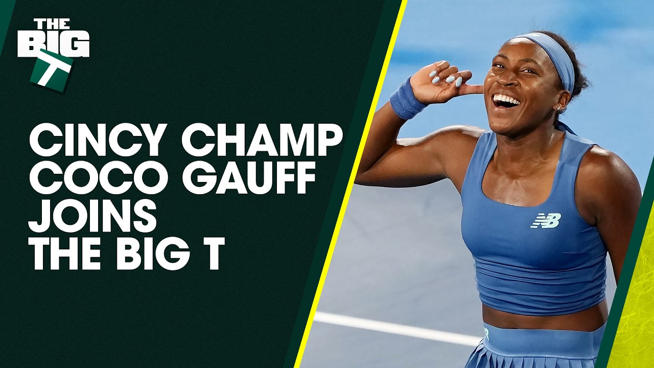 Coco Gauff Joins The Big T Moments After Taking the Title in Cincinnati | The Big T Podcast