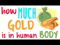 How much gold is in the human body - Gold content in our body