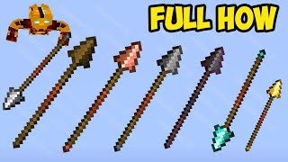 Minecraft NEW SPEAR (Full how) | Minecraft New Update Spear