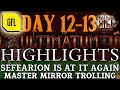 Path of Exile 3.14: ULTIMATUM DAY #12-13 Highlights SEFEARION IS AT IT AGAIN, MIRROR TROLLING...