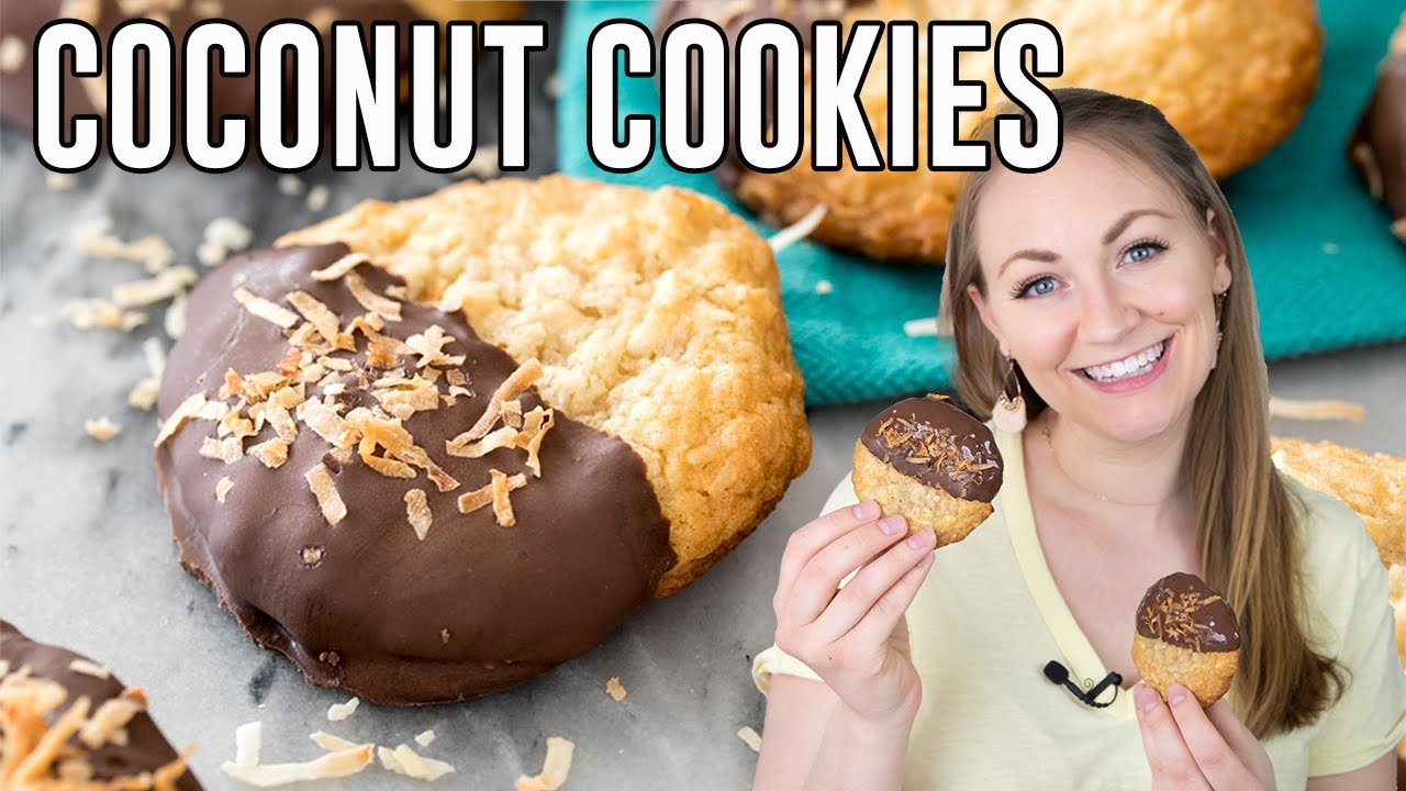 How to Make Coconut Cookies - YouTube
